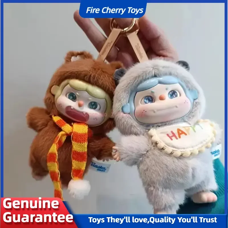 

Genuine New Papa Be Born Party Serie Blind Box Cute Plush Figurine Decor Trendy Ornament Mystery Box Birthday Surprise Toy Gifts