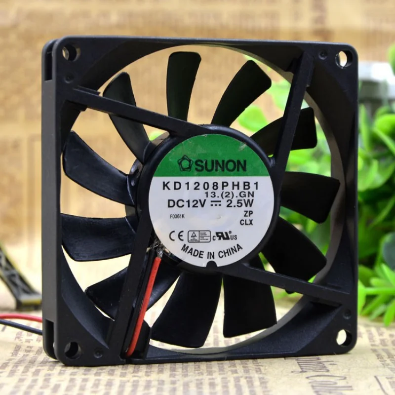 Fan 12V 2.5W 8cm 8015 kipas pendingin 3-kawat 80*80*15mm