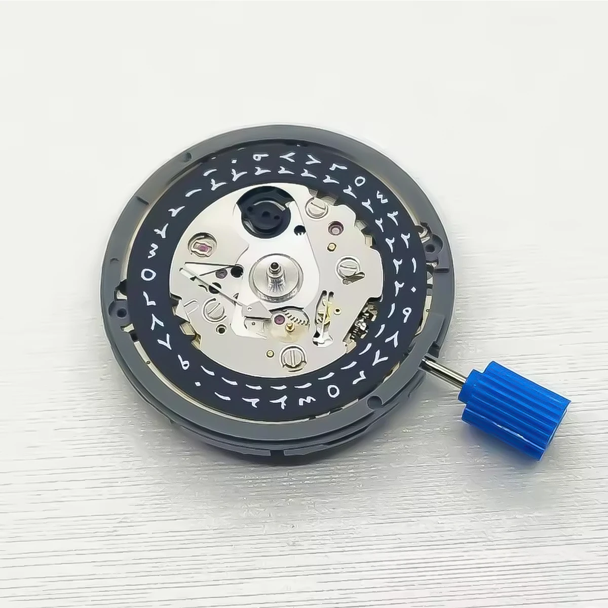 

TMI NH35 NH35A NEW Japan Movement White Arabic At 3.0 Date Dial Automatic Mechanical Movt Crown Repair Movement