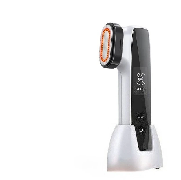 

Multi-functional Beauty Device for Acne Treatment and Skin Tightening with EMS and RF Technology V-shaped Facial Beauty Device