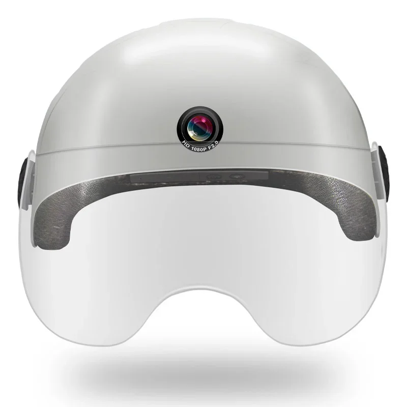 Personal Protective Motorcyclehelmets with Action Camera