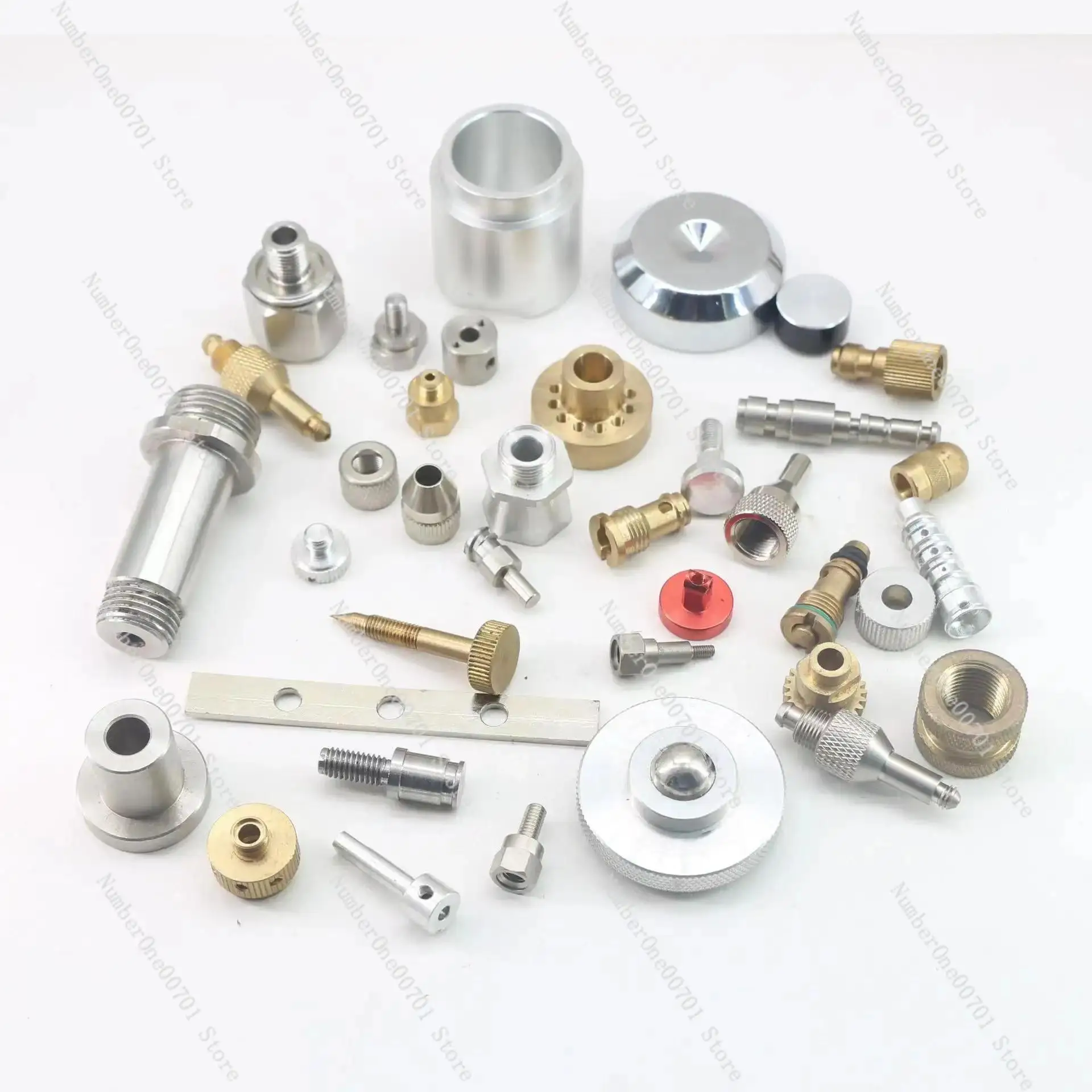 Machined Aluminum/Stainless Steel Parts, Precision Lathe & Milling Components for Industrial Hardware