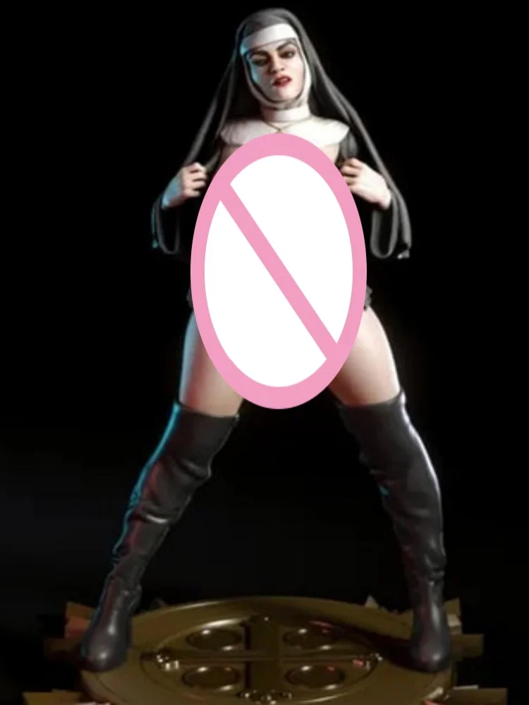

1/24 Scale Resin Figure Assemble Model Kit Art Model Resin Figure Nuns Also Crazy Nsfw Unassembled Unpainted 3D printing toy 175