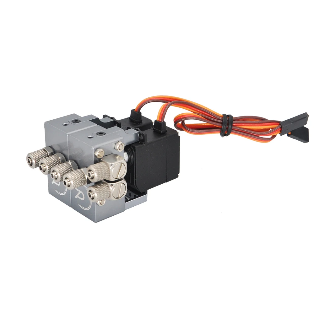 RC Model Special Hydraulic Valve 1CH-8CH Hydraulic Valve Suitable for LESU Excavator Engineering Model Modification Accessories