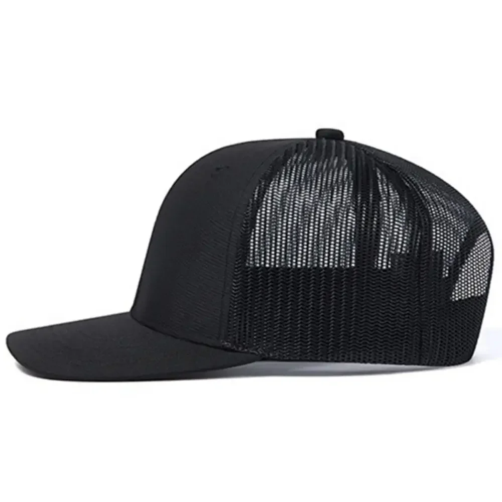 Hot Sale Unisex Cap Slight Curved Brim Style Trucker Hat  Men & Women Casual Outdoor Breathable Summer Cap image 4