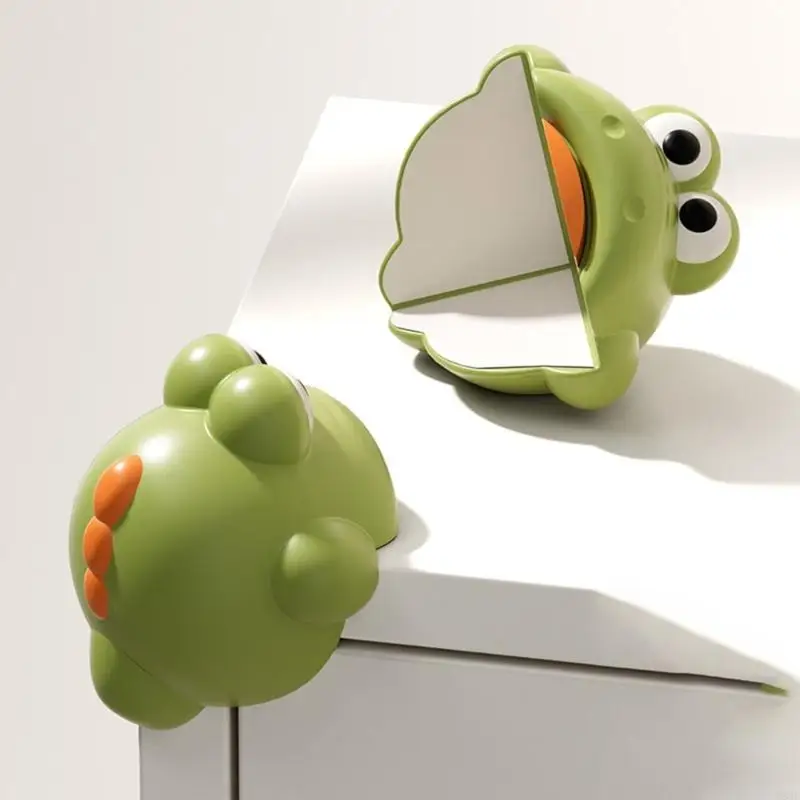 M89C 4Pcs Eye Catching Soft PVC Pads Cartoon Baby Safety Corners for Furniture Edges Protections Toddler Childproofing
