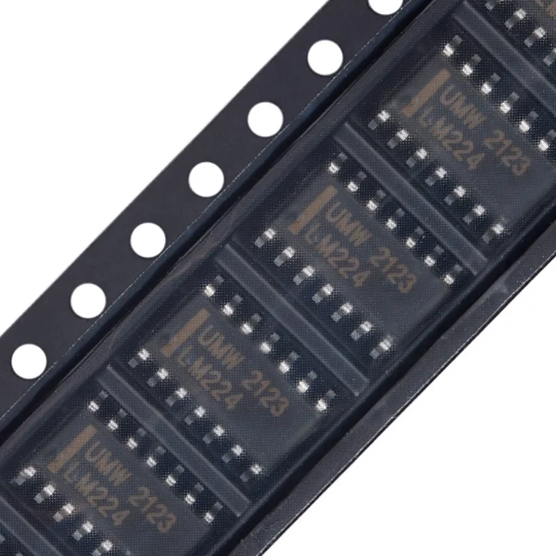 

100 Pieces of Brand New Original Lm224Dr Lm224 Sop-14 Quad Operational Amplifier Ic Chips