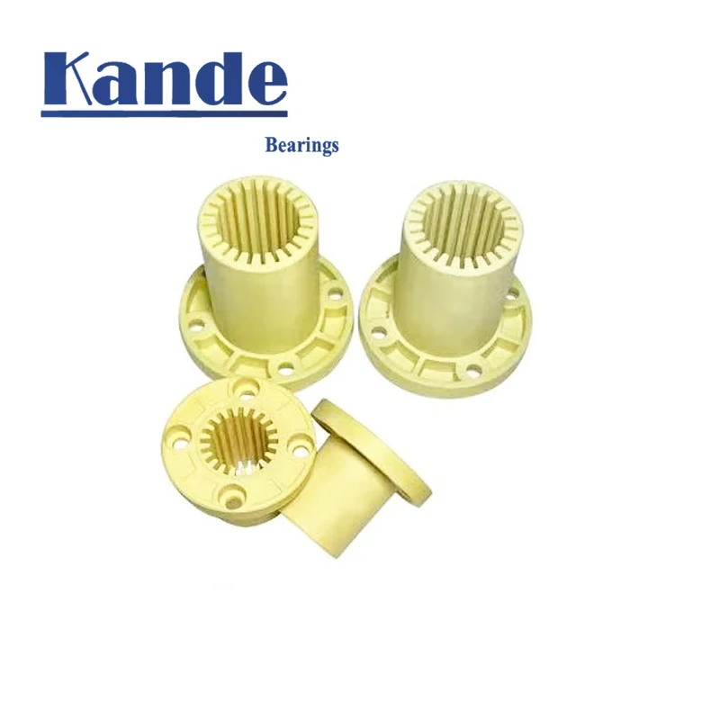 Kande 1PC LMF16QS LMF20QS LMF25QS LMF30QS LMF16LQS LMF20LQS LMF25LQS Plastic Flange Linear Bearings for 3D Printer Linear Rods