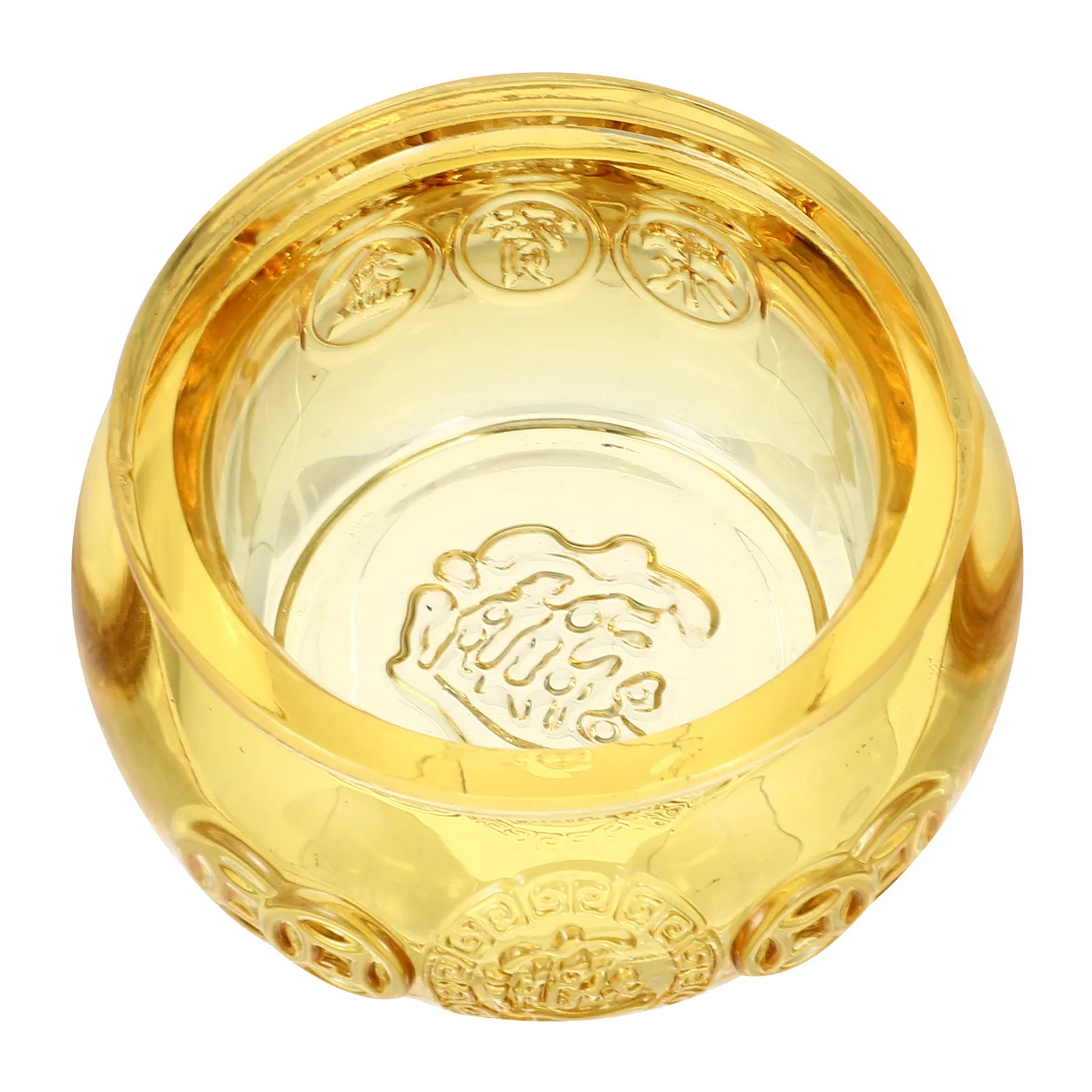 Cornucopia Ornament Bowl – Desktop Micro Landscape Decor for Bonsai, Bookshelf, Office or Altar