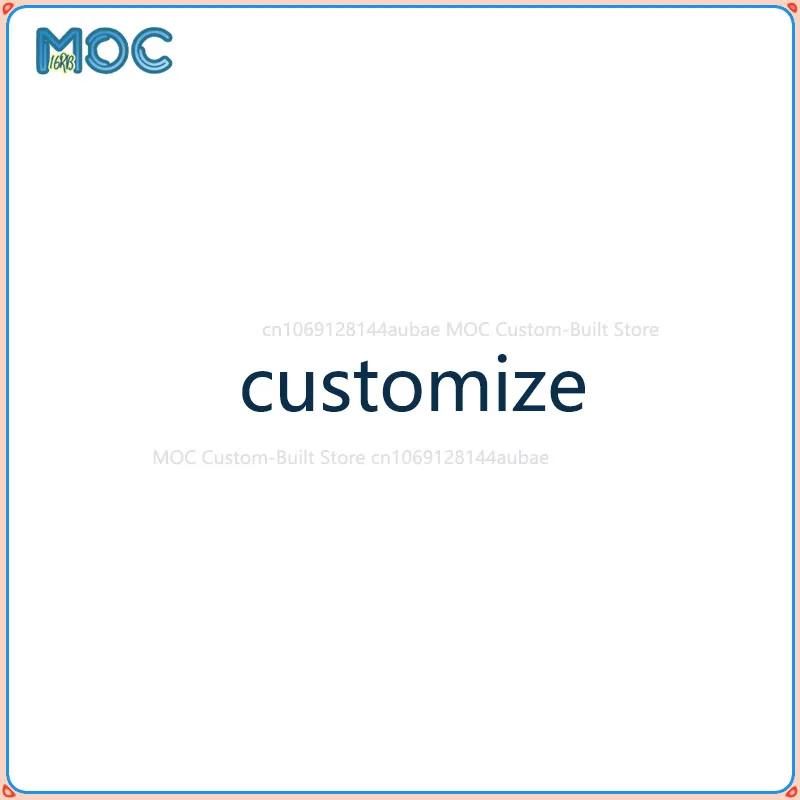 

Customize MOC Building Blocks DIY Assemble Bricks Model Collection Toys Gifts