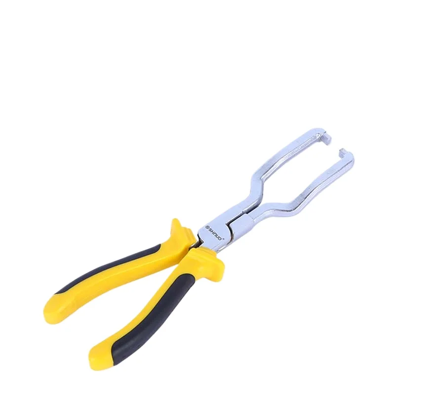 

Fuel Line Clip Pipe Plier Disconnect Removal Tool Car Hose Clamp Plier Car Angled Clip Plier Tube Bundle Removal Repair Tool