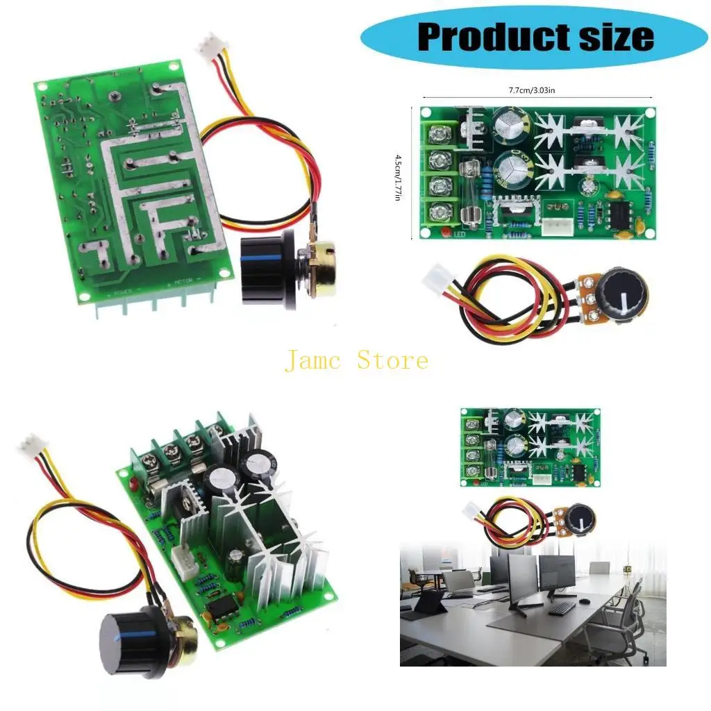 

LX0B Speed Speed Controller с перегрузками защитников 12 В 24 В 36 В 48 В 20a Высокая мощность