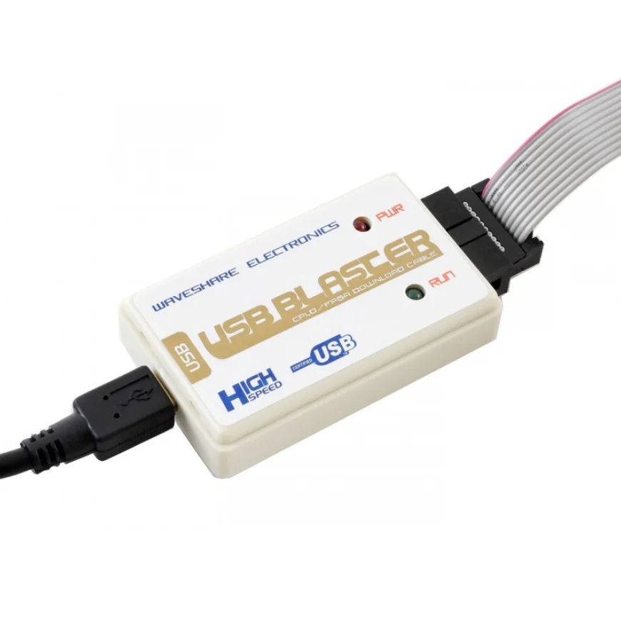 Waveshare USB Blaster V2 ALTERA Programmer & Debugger Download Cable for ALTERA FPGA CPLD supports AS, PS, JTAG