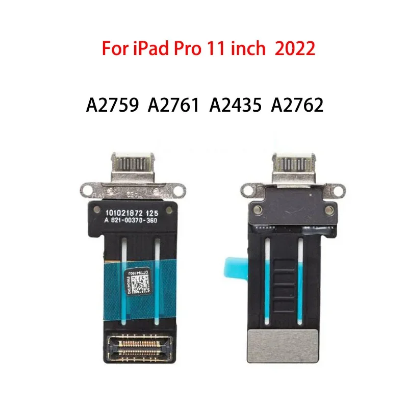 USB Charging Connector Dock Port Flex Cable For iPad Pro 11 inch 2022 A2759 A2761 A2762 A2435