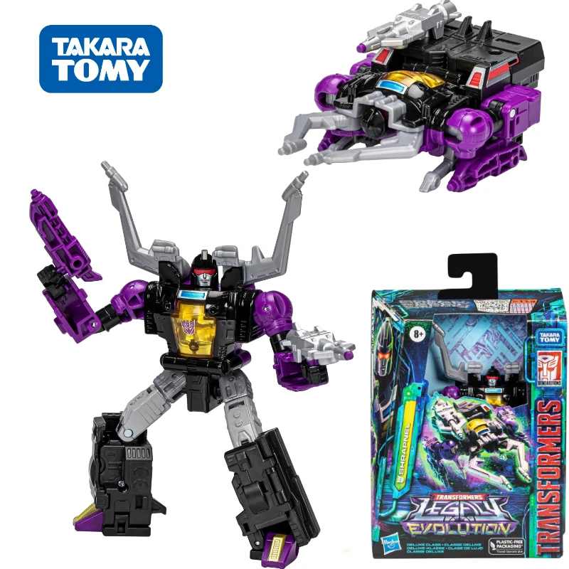 

In StockTransformers Toys Legacy EvolutionDeluxe Class Shrapnel Anime Figures Robot ToysAction Figure Gifts Hobbies