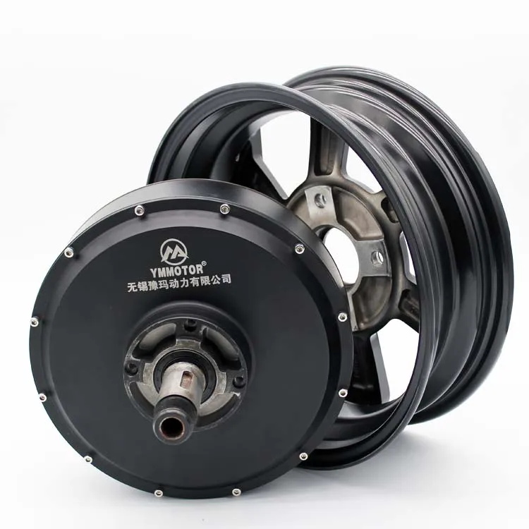 17inch 72v 5000w  single shaft motor for electric vehicle