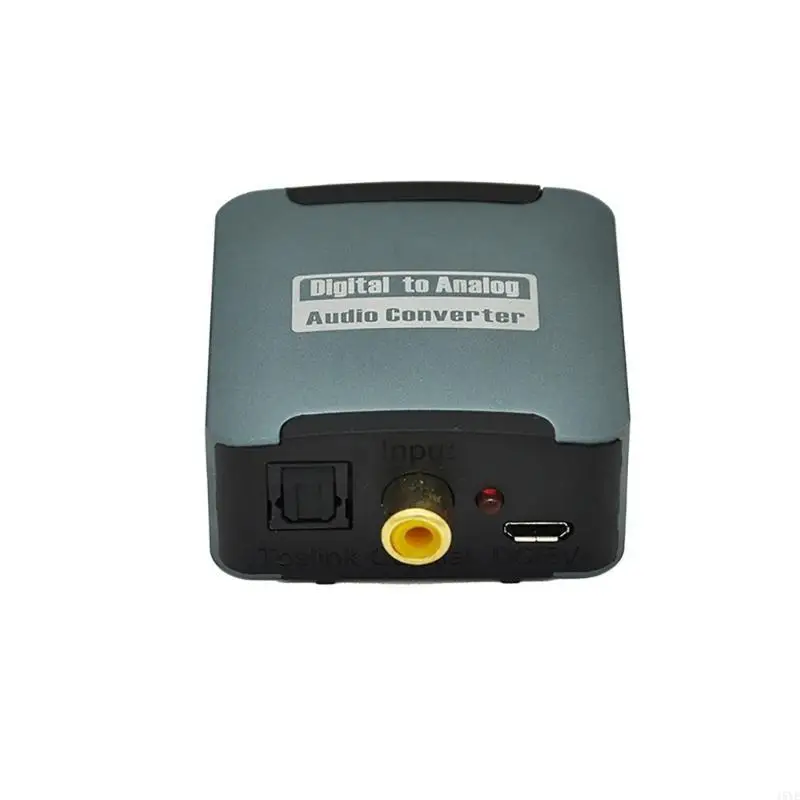 

Digital to Analog Converter Optical Fiber Coaxial to Analog DAC Spdif Stereo 3.5MM 2xRCA Amplifier