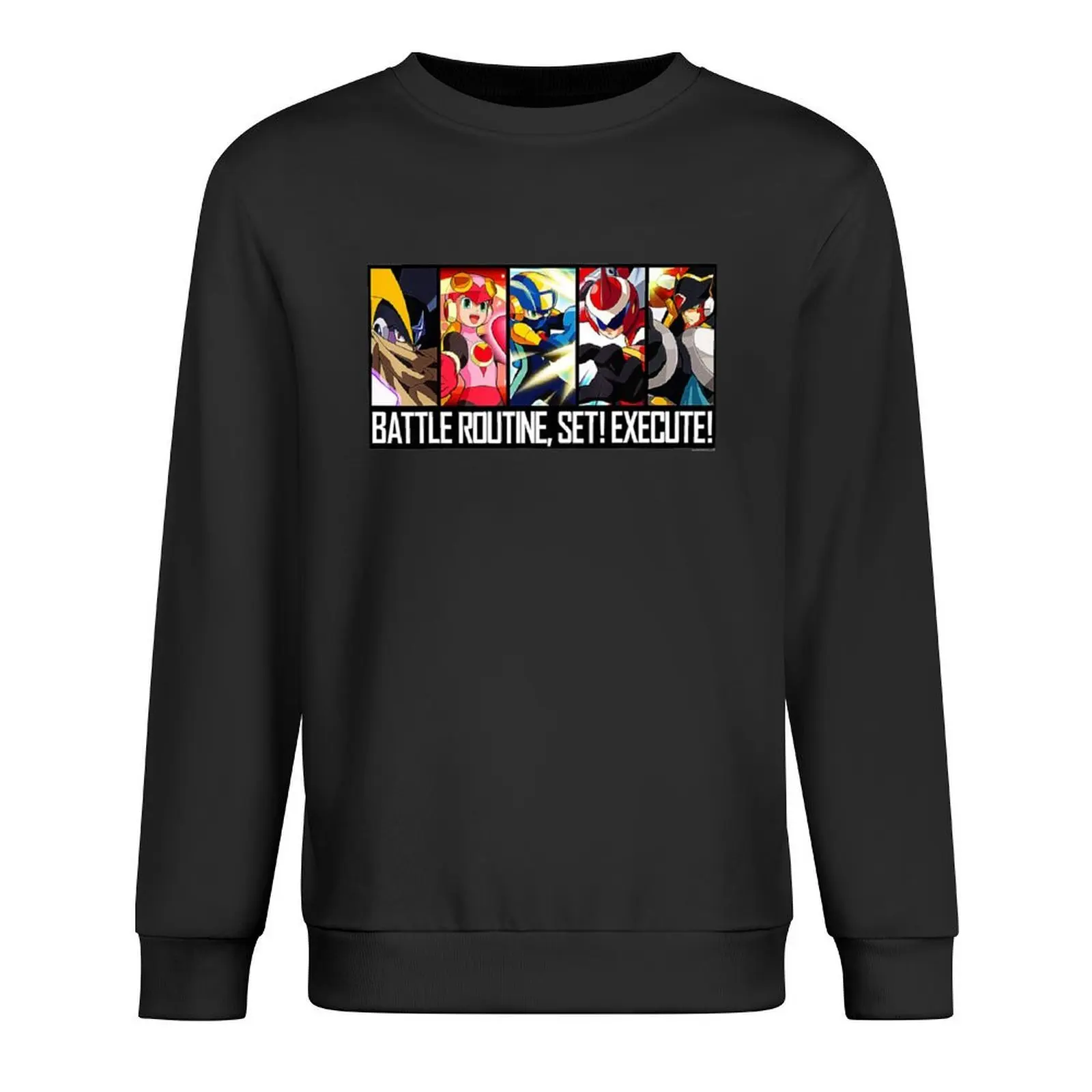 

MEGA MAN BATTLE NETWORK NetNavi Pullover winter clothes men clothes korean style clothes tracksuits men sweatshirt