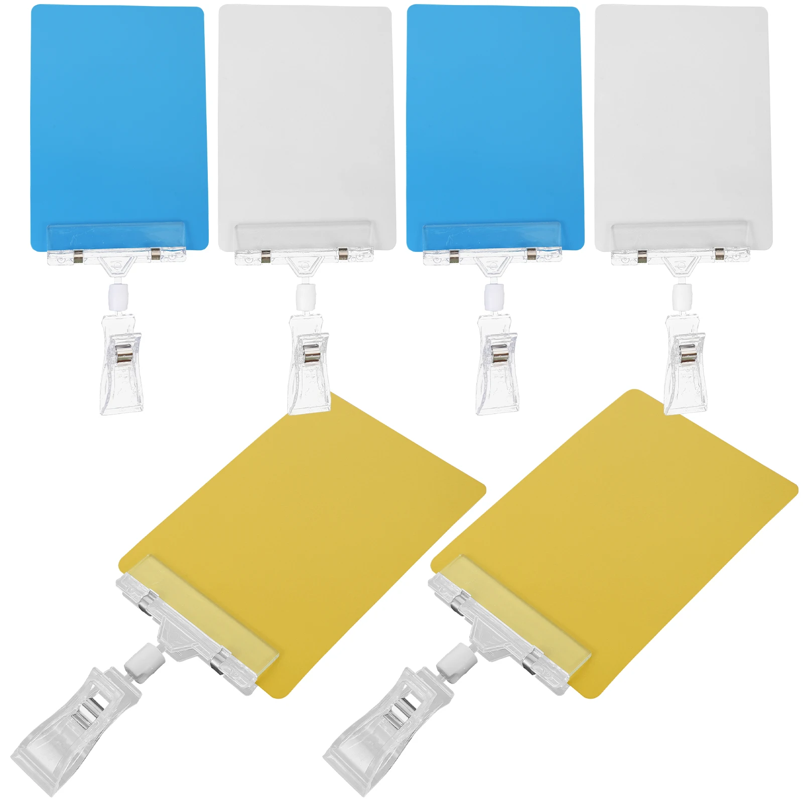 

1Set Reusable Price Display Sign Holder PVC Vertical Stand for Shop Mall Fruit Vegetable Labels Easy Storage Compact Design