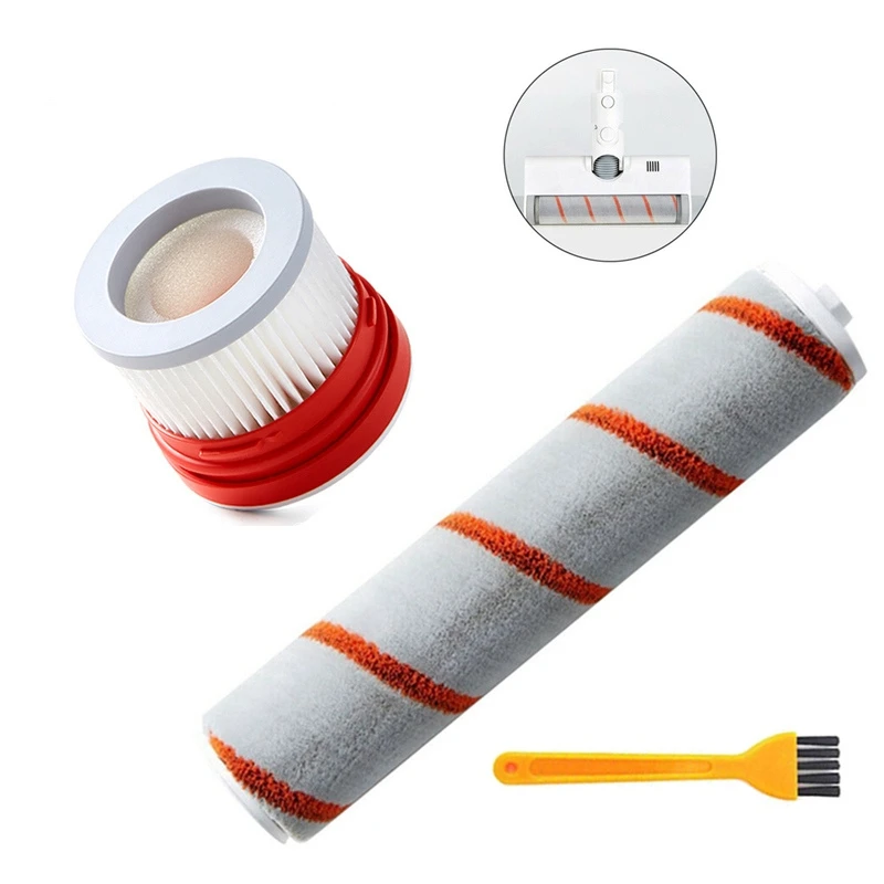 HEPA Filter Roller Brush for Xiaomi Dreame V9/V10/V11 Wireless Handheld Vacuum Cleaner Accessories Replacement Parts image 5