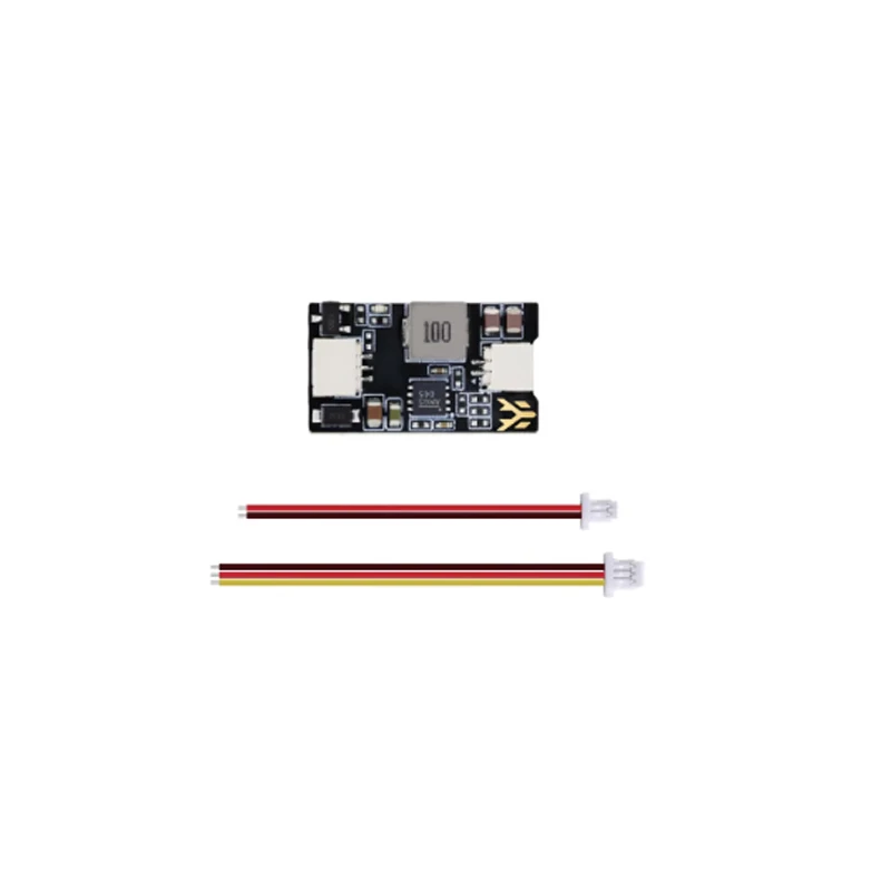 Il modulo Step-down BEC telecomandato HGLRC 5-12V BEC supporta la commutazione di tensione in due modalità