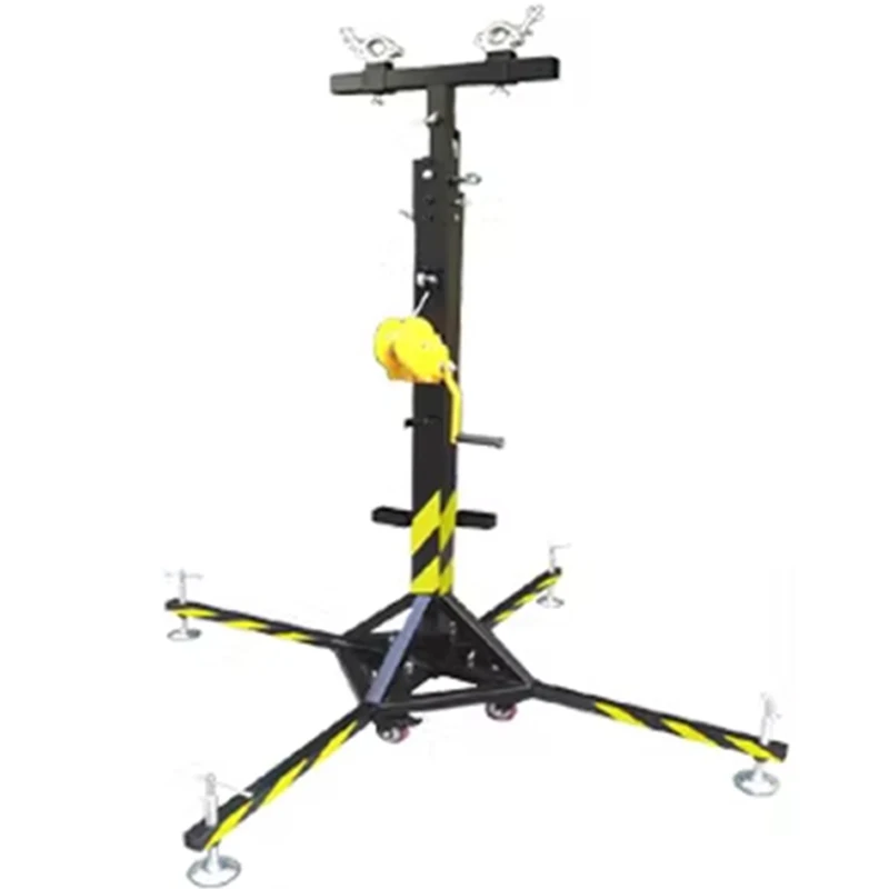 200KG Load-Bearing Lifting Stand, Heavy-Duty Winch, Truss for LED Screens/Stage Lighting/Line Array Speakers, Liftin(Customized)