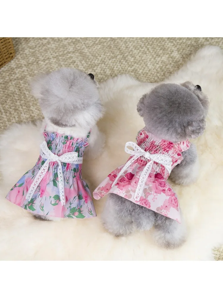 Hundekleidung im Prinzessinnen-Stil, Haustierbekleidung, Tierkostüme, Welpenkleidung, Katzen-Loungewear, lässige und vielseitige Outfits für Katzen & Hunde