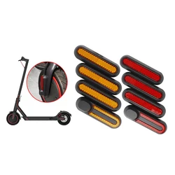 Electric Scooter Side Reflective Strap Stickers For Xiaomi Mi Pro 2 1S M365 Accessories Front Rear Safety Tube Night Reflector