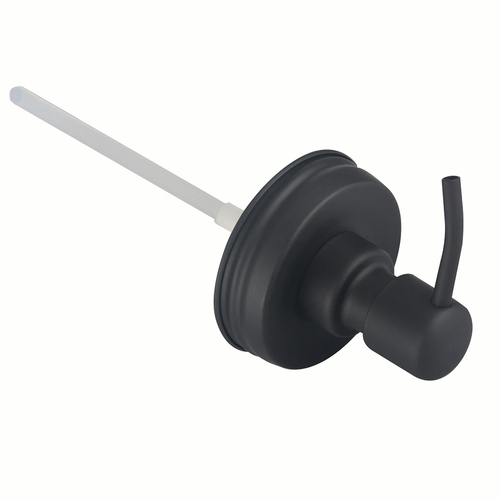 

Bottle Replacement Press Pumps Stainless Steel Nozzle Fit 2.65-2.75cm External Diameter Bottles Long Nozzle for Viscous Liquids