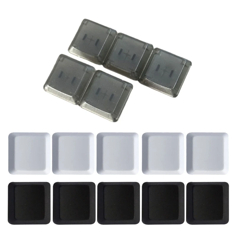 Blank Nonslip Backlit Gaming Keyboard Keycap Low Profile Best for Gamers 77JC