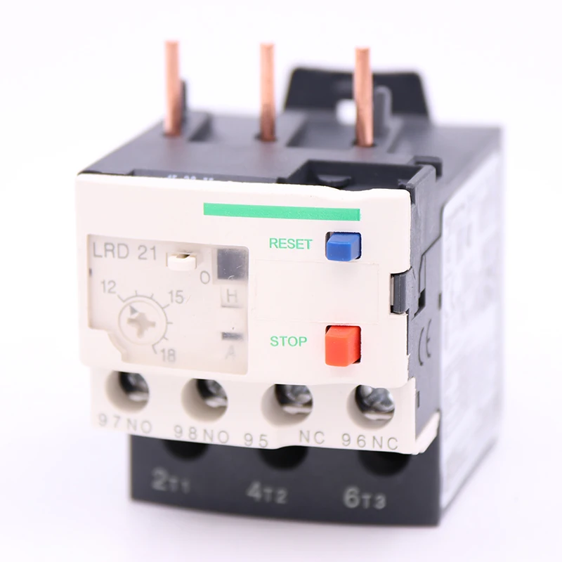 مرحل الحمل الزائد الحراري بمشبك لولبي ، LRD21 ، 12-18A ، 1NO + 1NC ، التفاضلية #1