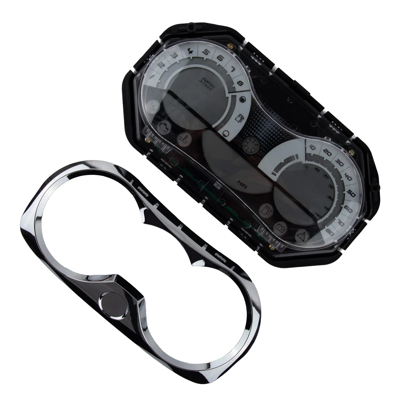 Replacement Gauge Speedometer Gauge Boat Replacement Parts Above Placement On Vehicle Easy To Install Non-Deformation
