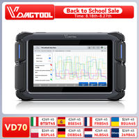 VDIAGTOOL VD70 OBD2 Bidirectional Scanner All System Diagnostic Tool 36 Resets ECU Coding VAG Guided PMI CANFD DoIP FCA AutoAuth