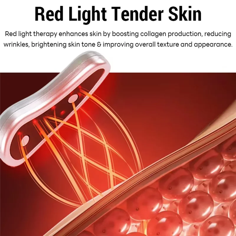 

Micro-Current LED Eye Massager Device To Alleviate Eye Lines, Swelling, And Fatigue
