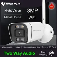 Vstarcam CS58 3MP WIFI IP Camera 1296P Wireless CCTV Bullet Security Outdoor Two-way Audio Talk Camera Waterproof Night Vision