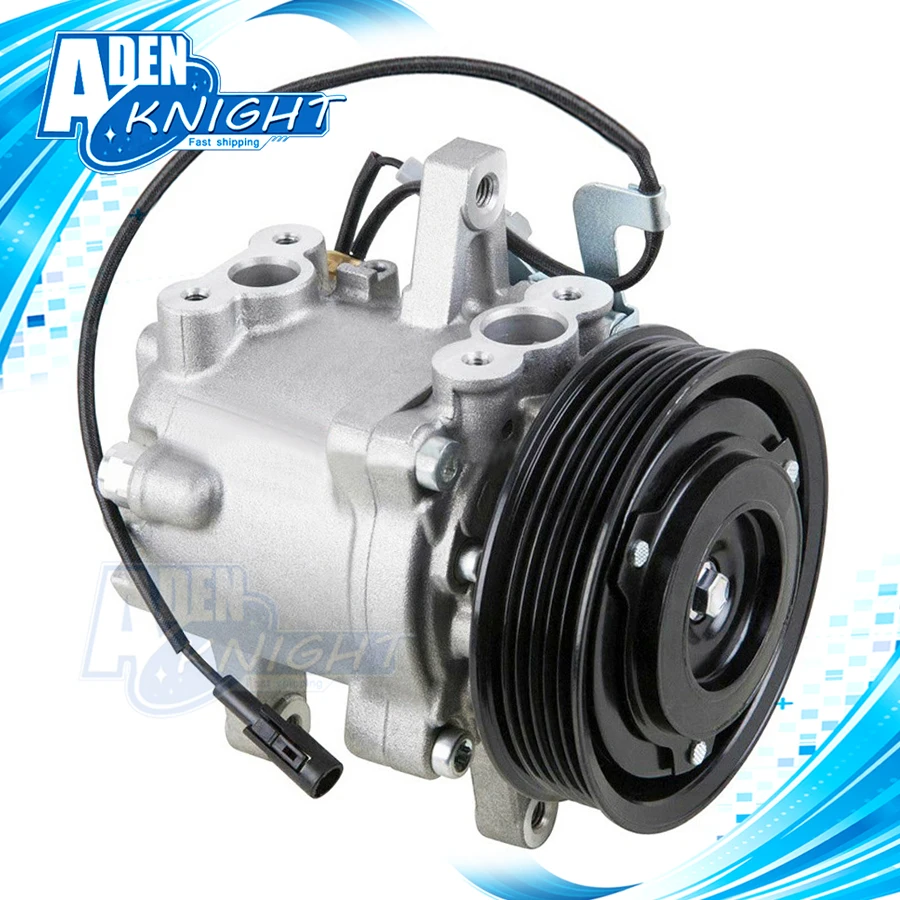 

AC Compressor SV07E For Kubota M126 M135 M6 Tractors 447280-3050 447280-3080 4472803050 3P99900620 4472803080 3P999-00620