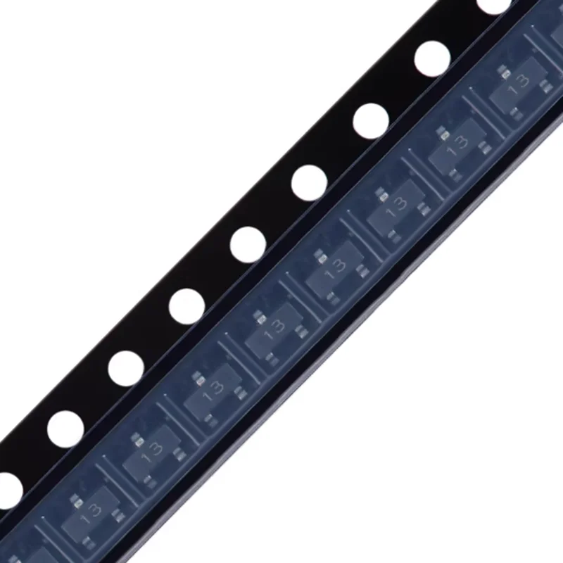 50pcs Original DTA143ECA 13 SOT-23 50V 100mA PNP digital transistor