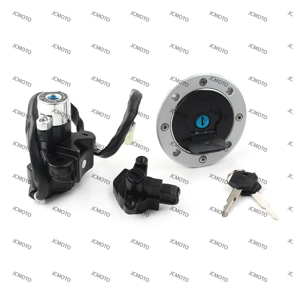 

CNC Aluminum For Suzuki GSF600 Bandit 1995-2004 GSF1200 1997-2005 Motorcycle Ignition Switch+Fuel Gas Cap Lock+Key Set