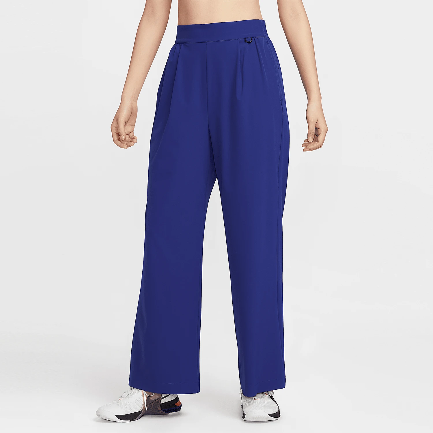 Nike Genuine 2024 بنطال رياضي نسائي ناعم واسع الساق منسوج HQ0236-455