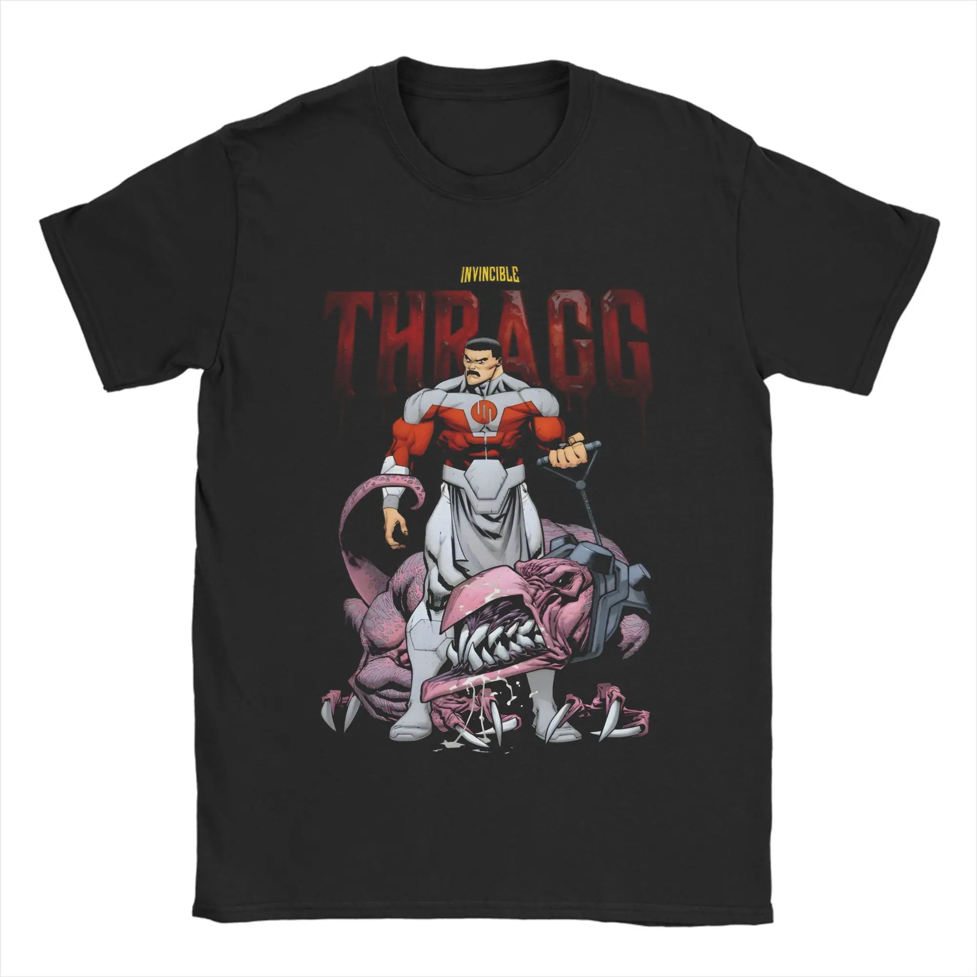 The Strongest Lord Invincible T Shirt Summer  100 Cotton T Shirts For Mens Design Tee Shirt Short Sleeve Vintage Tops
