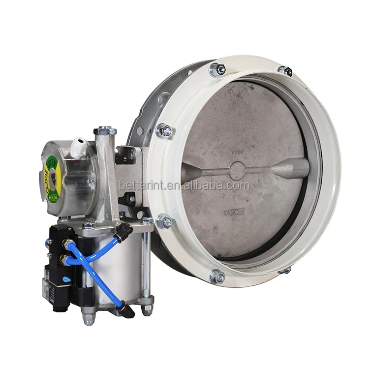 

SICOMA SD300 Pneumatic Butterfly Valve for Cement Silo