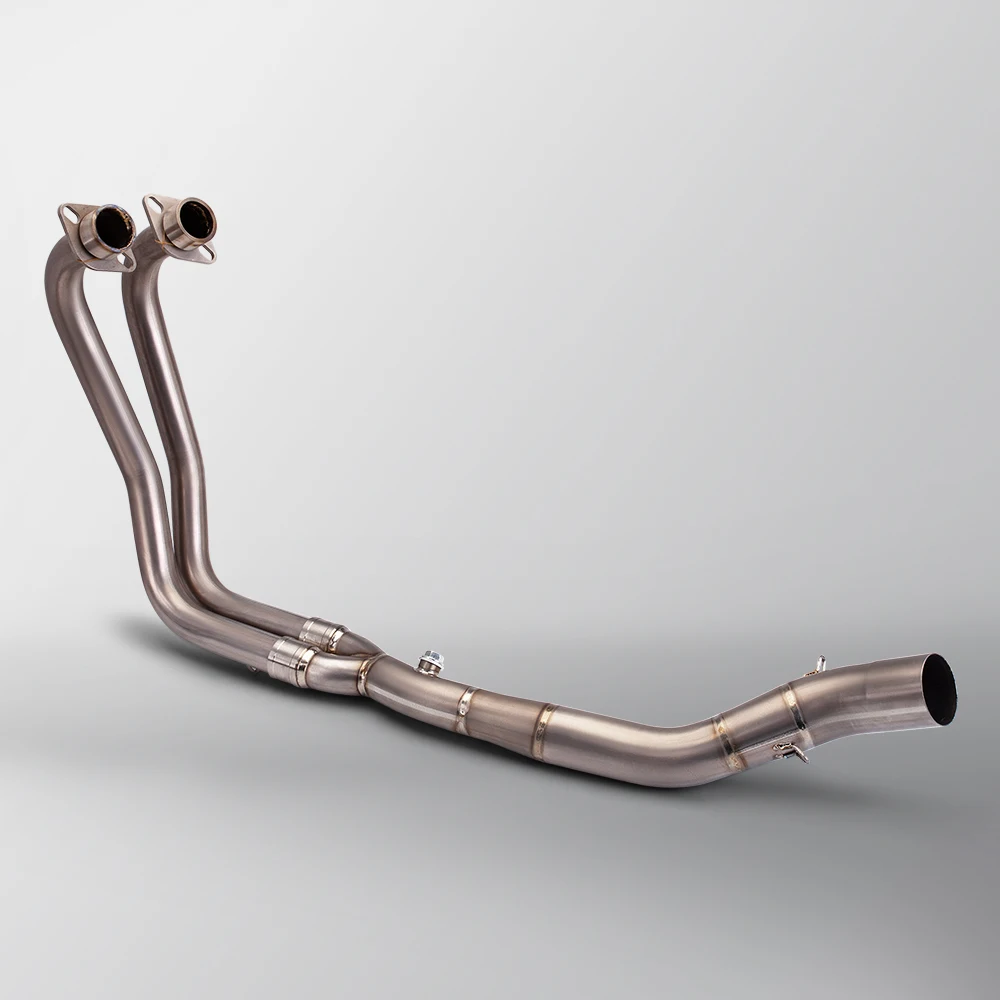 Motorcycle Exhaust Pipe For YZF R3 R25 MT03 Full System Escape Refit Quality Titanium Alloy Link Pipe Accessories