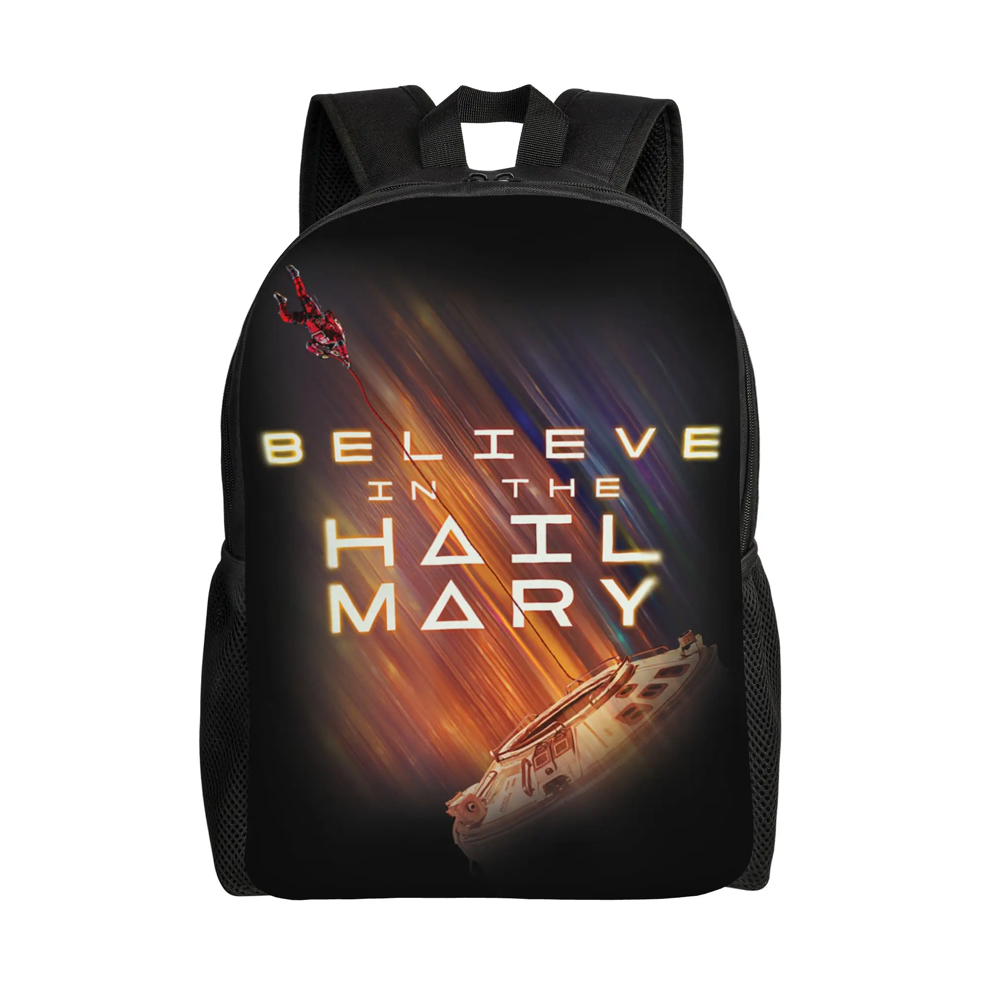 

Рюкзак Project Hail Mary Believe для мужчин и женщин, повседневный рюкзак для работы и учебы, сумка через плечо для ноутбука Eridani-Rocky, уличная сумка для активного отдыха