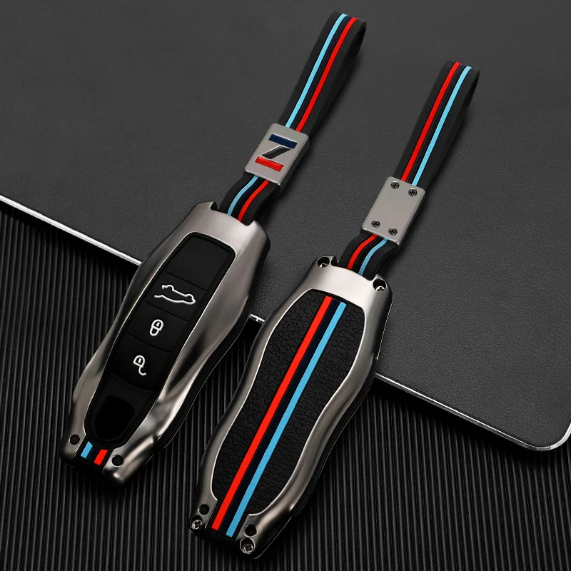 

Zinc Alloy Car Key Case Cover Fob For Porsche Cayenne 958 911 Lepin 996 Macan Boxster Panamera 997 944 924 Panamera 718 971 9YA
