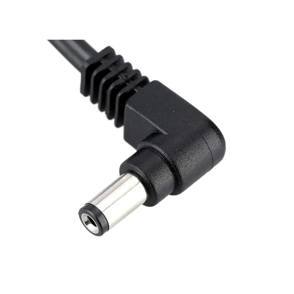 Miwayer 1 to 5 Way 9V DC Daisy Chain Cable Guitar Effect Pedal Power Supply Splitter Cable Adapter Power Cable Black