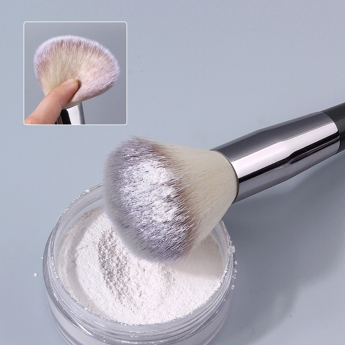 18PCS Professional Makeup Brushes Set Free Shipping with Bag & Sponge Premium Soft Makeup Brushes Set view 3