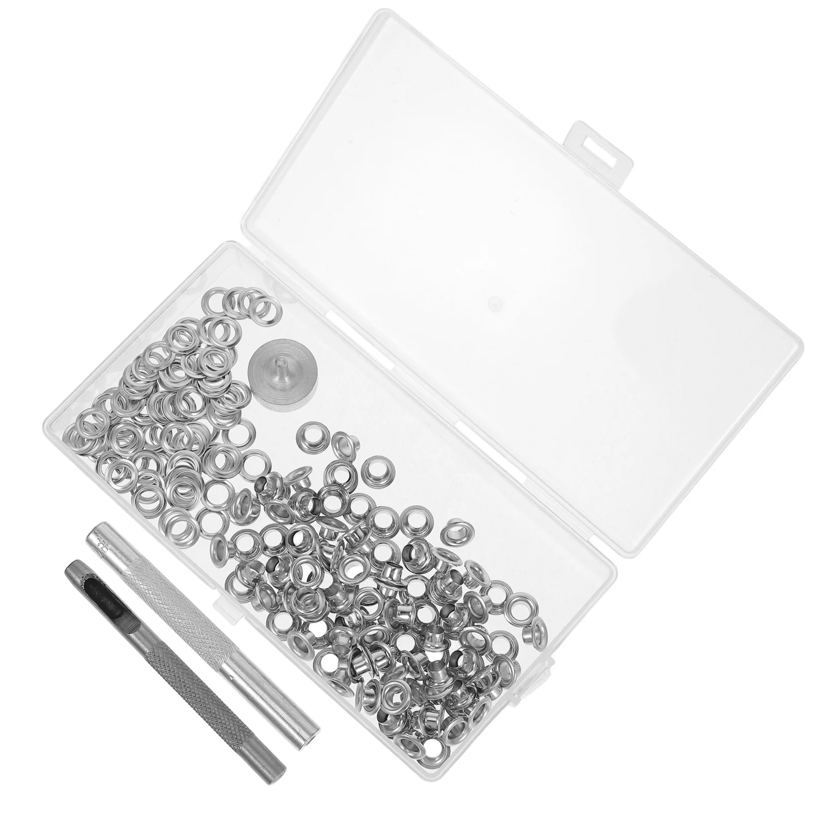 

1Set Metal Eyelets Grommet Tool Kit Installation Tools DIY Crafts Curtains Tarps Fabric Bags Fastener Set Eyelet Grommets