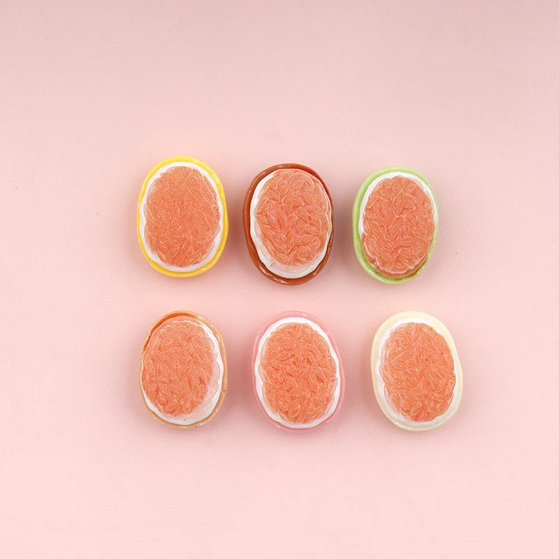 20/200Pcs Cute Small Food Sauce Cake Resin Cabochon Flatbacks Scrapbooking Fit Decoration DIY Miniature Dollhouse Accessories