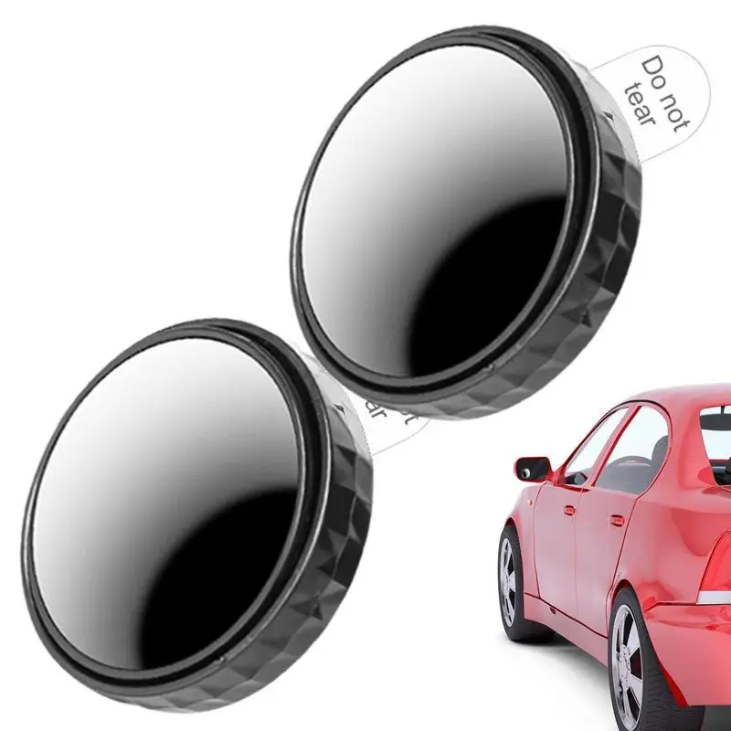 Blind Side Mirrors For Truck Suction Cup Convex Mirror Car Side Mirror 360 Wide Angle Round Side Rear View Convex Mirror Small