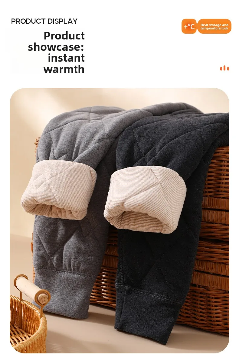 Baby- und Kinder-Skihosen aus dicker Baumwolle, für Jungen und Mädchen, Winterhosen mit zusätzlicher Futterhülle, warme Hosen, wasserdichte Outdoor-Hosen für Kinder im Alter von 1 bis 6 Jahren. – Detail 11